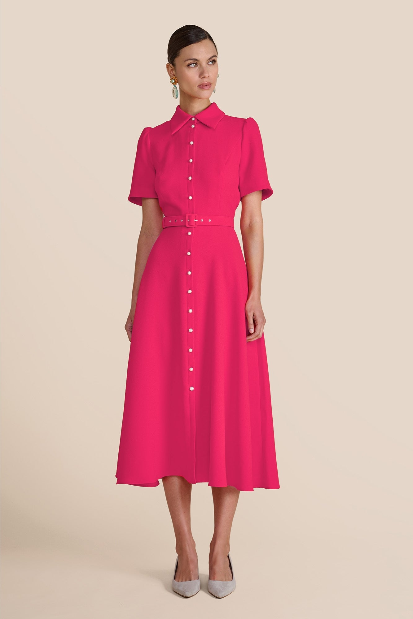 Violet Fuchsia Dress
