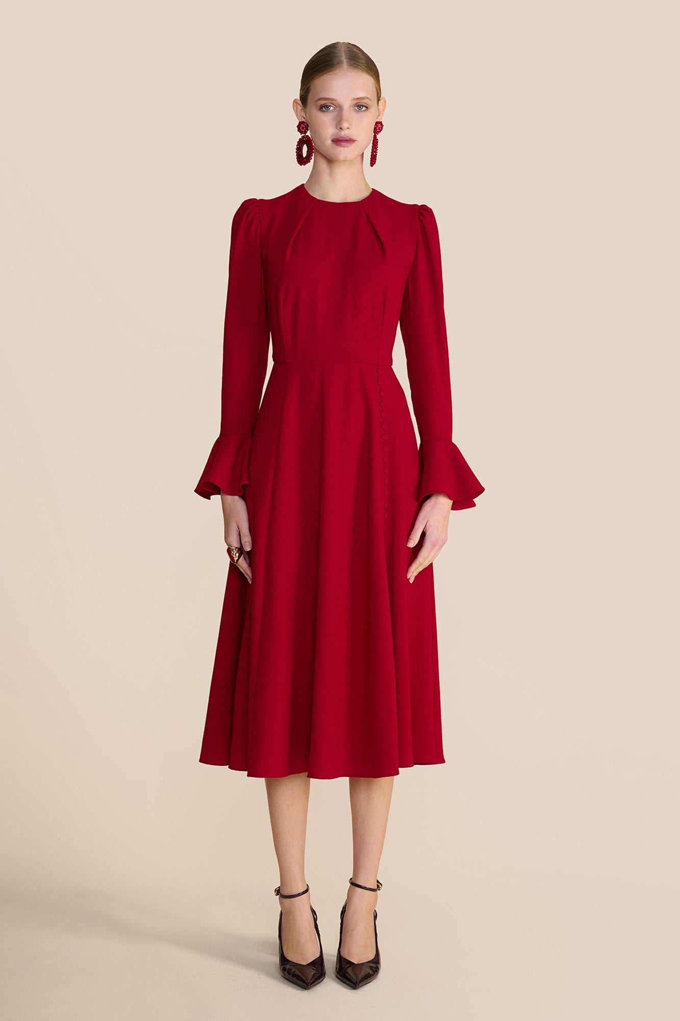 Yahvi Red Dress