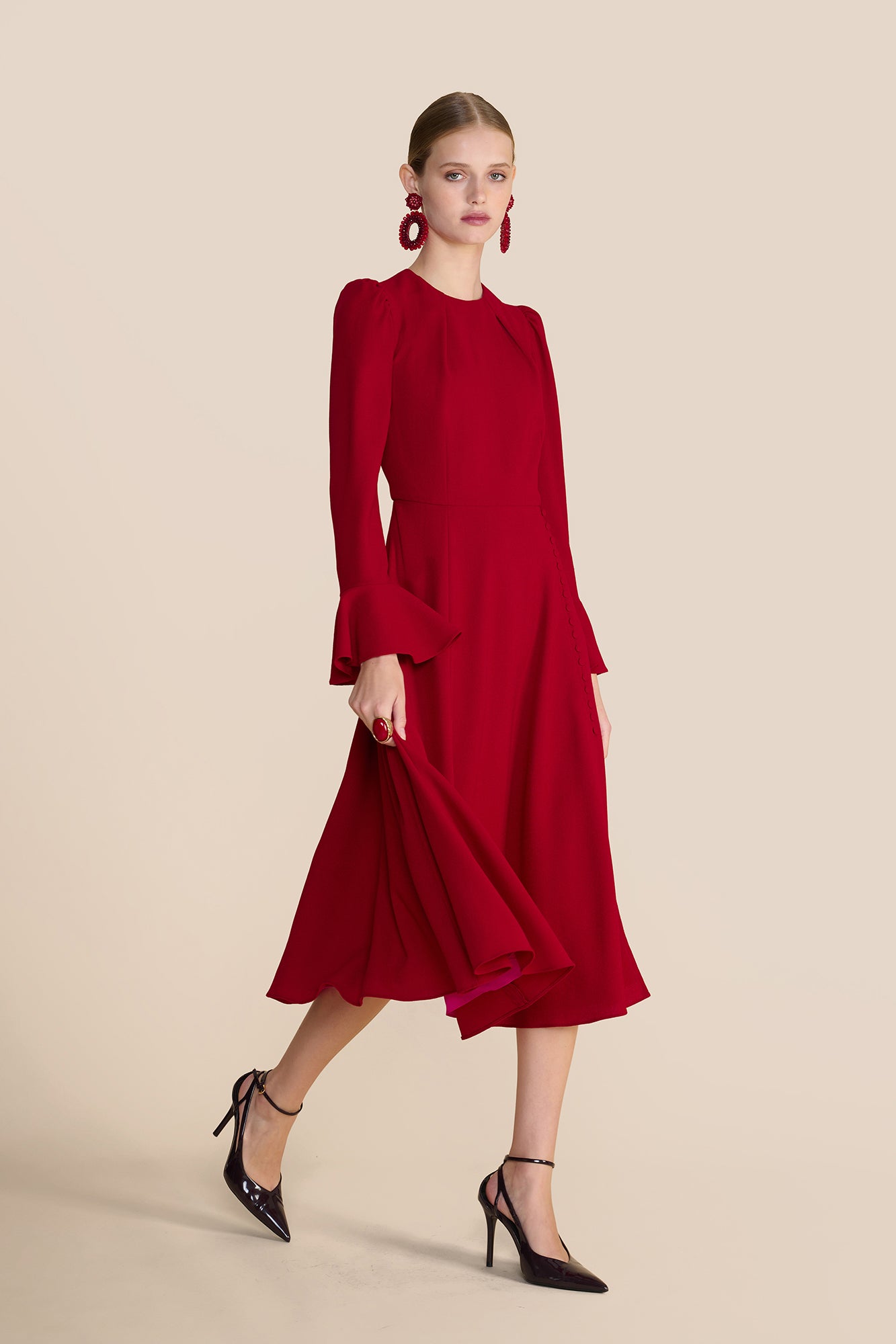 Yahvi Red Dress