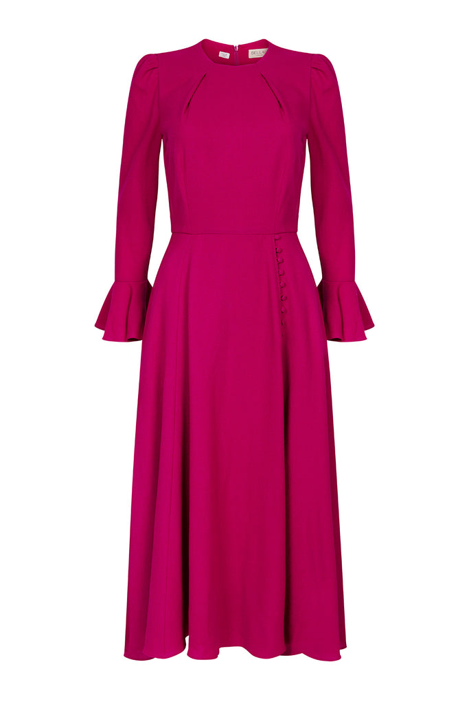 Yahvi Fuchsia Dress