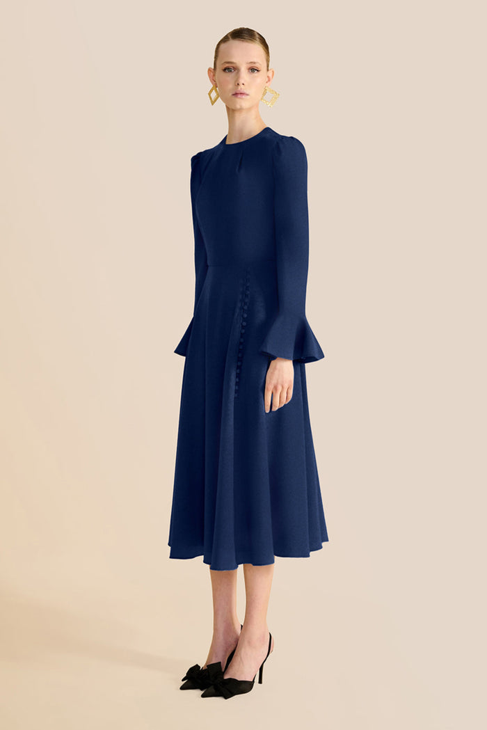 Yeby Navy Knit Dress