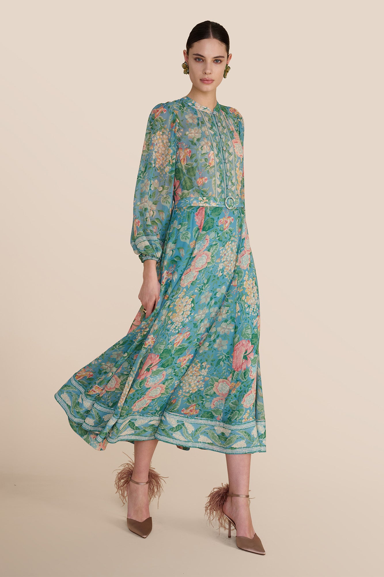 Dulcie Romantic Floral Dress