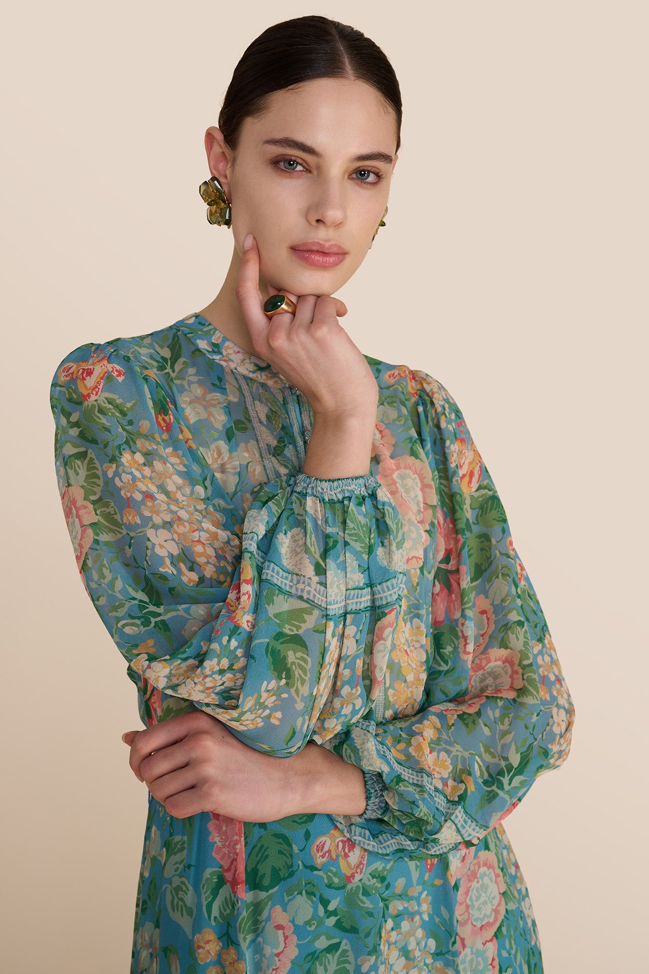 Dulcie Romantic Floral Dress