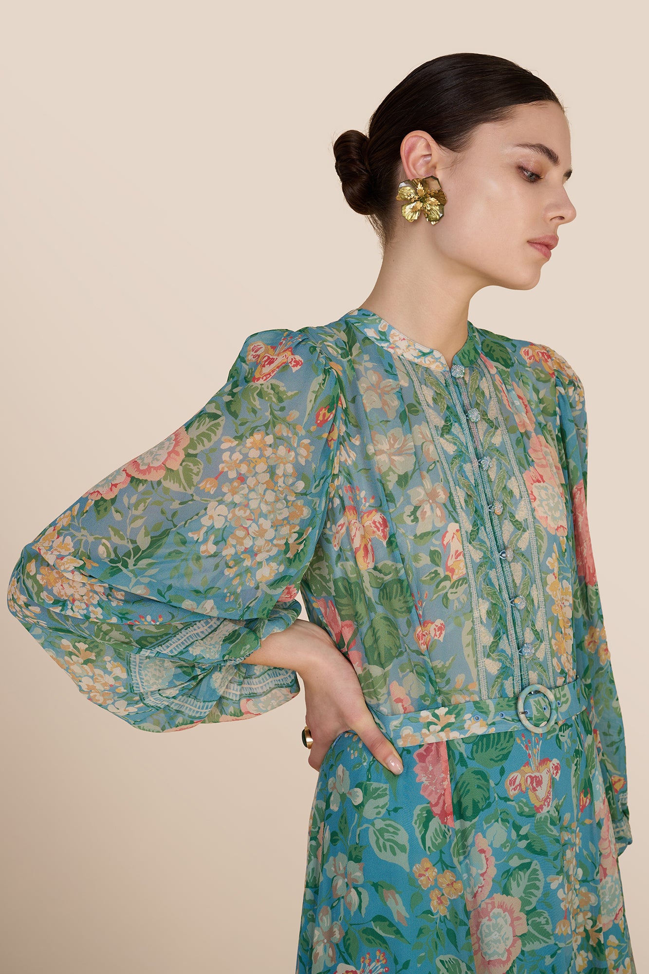 Dulcie Romantic Floral Dress