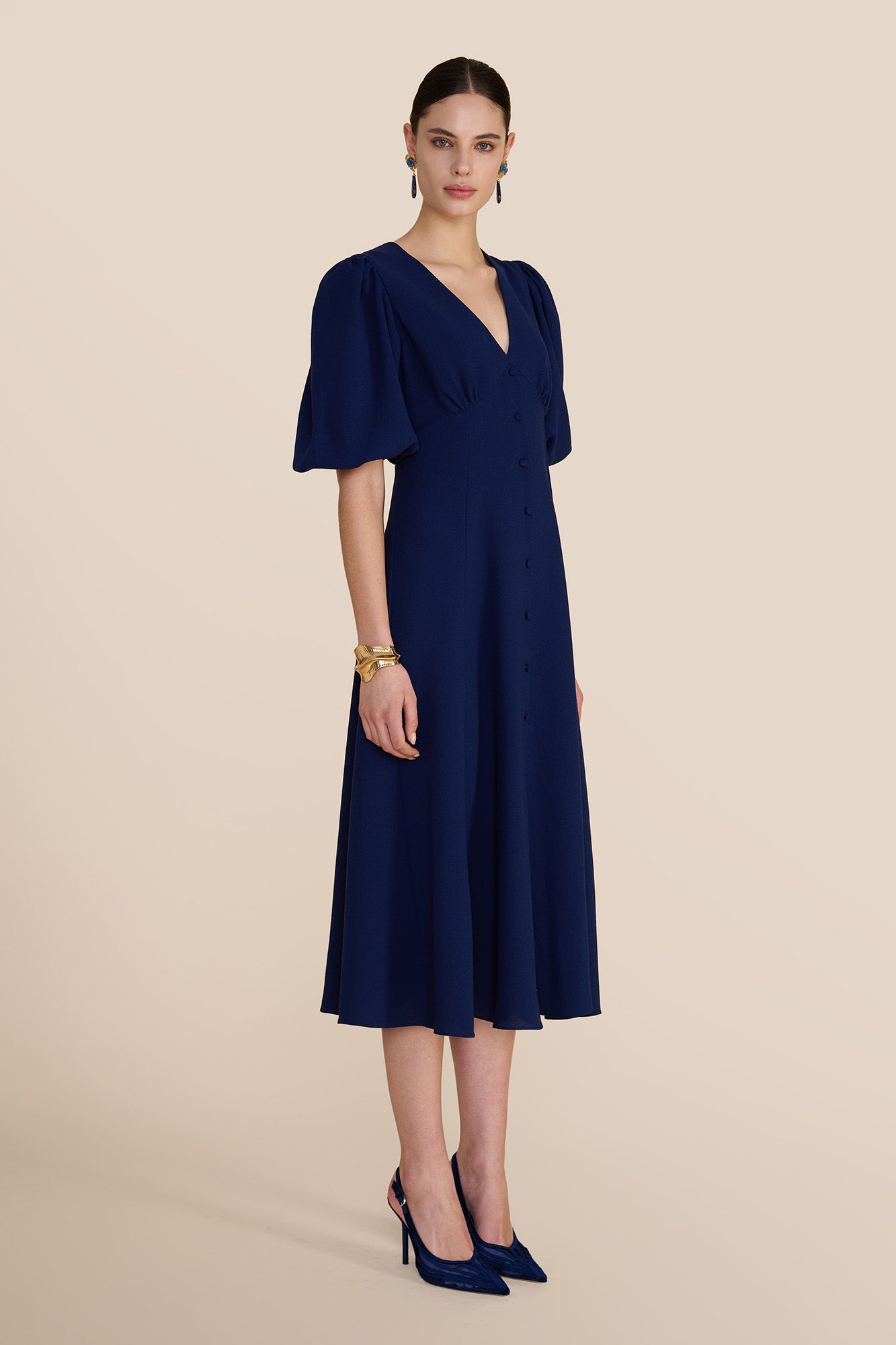 Francine Navy Dress