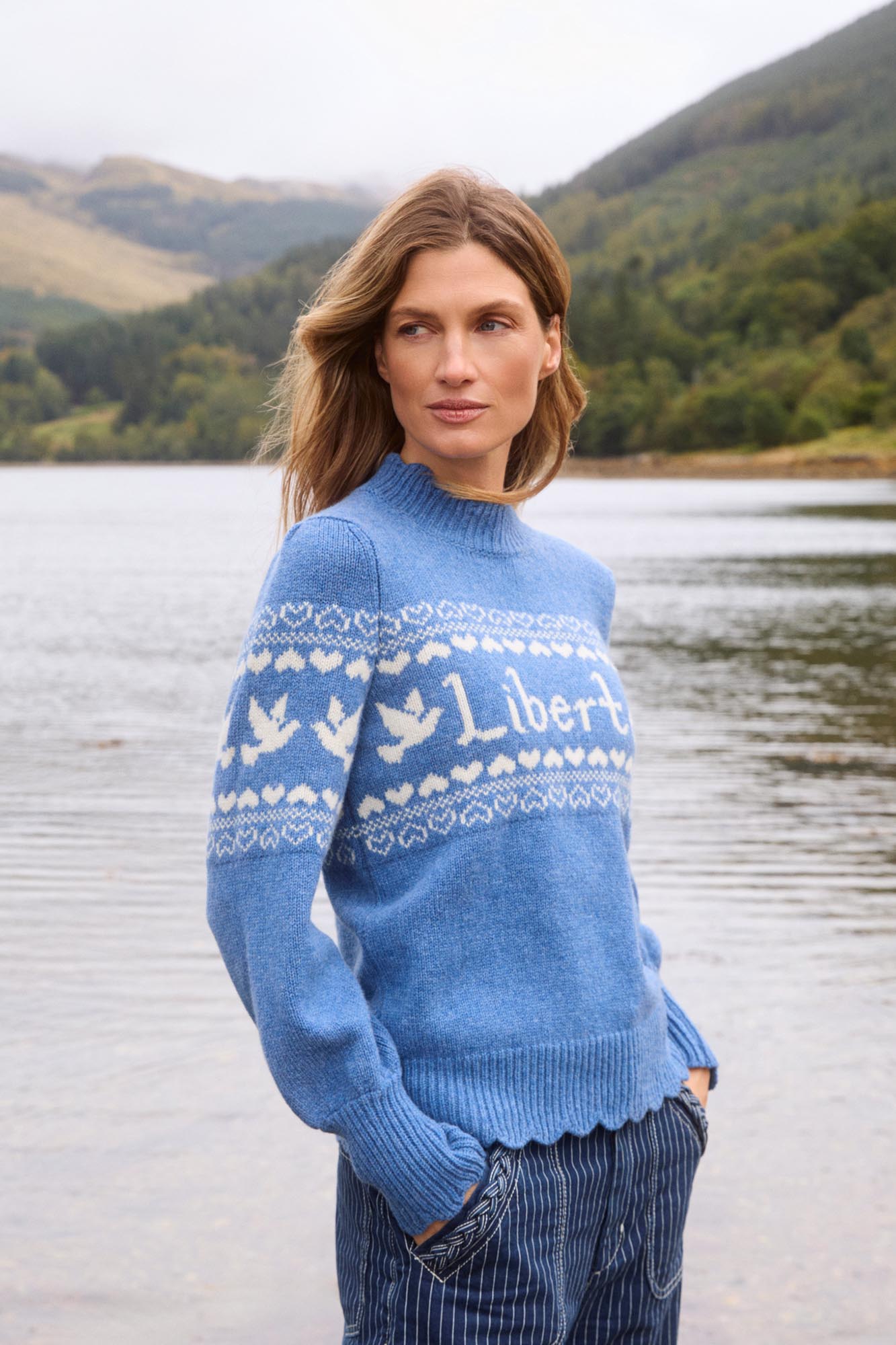 Liberté Blue Jumper