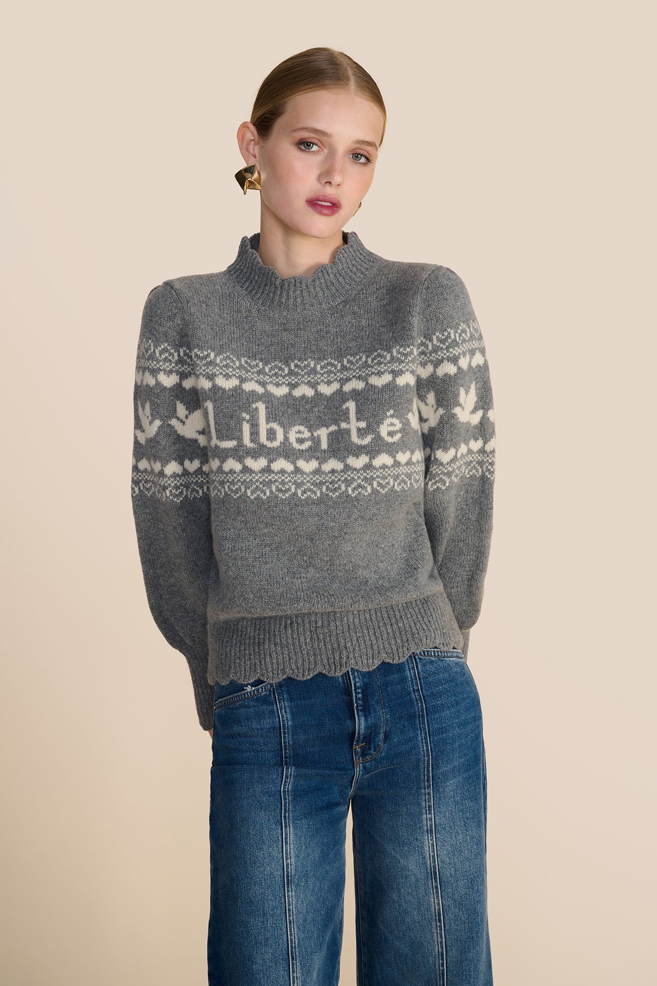 Liberté Grey Jumper