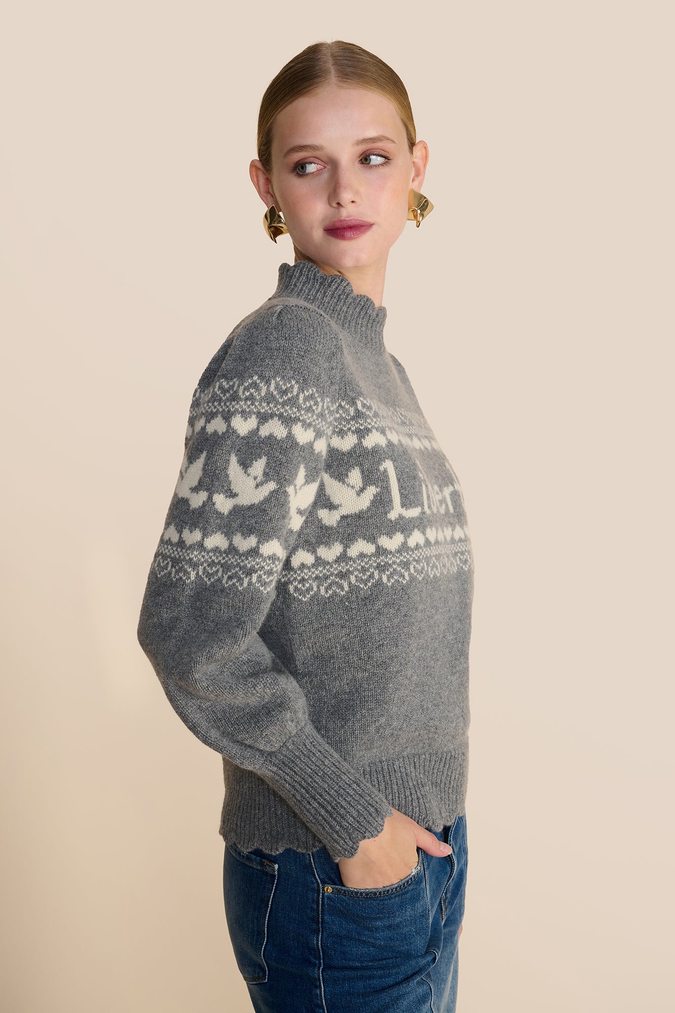 Liberté Grey Jumper