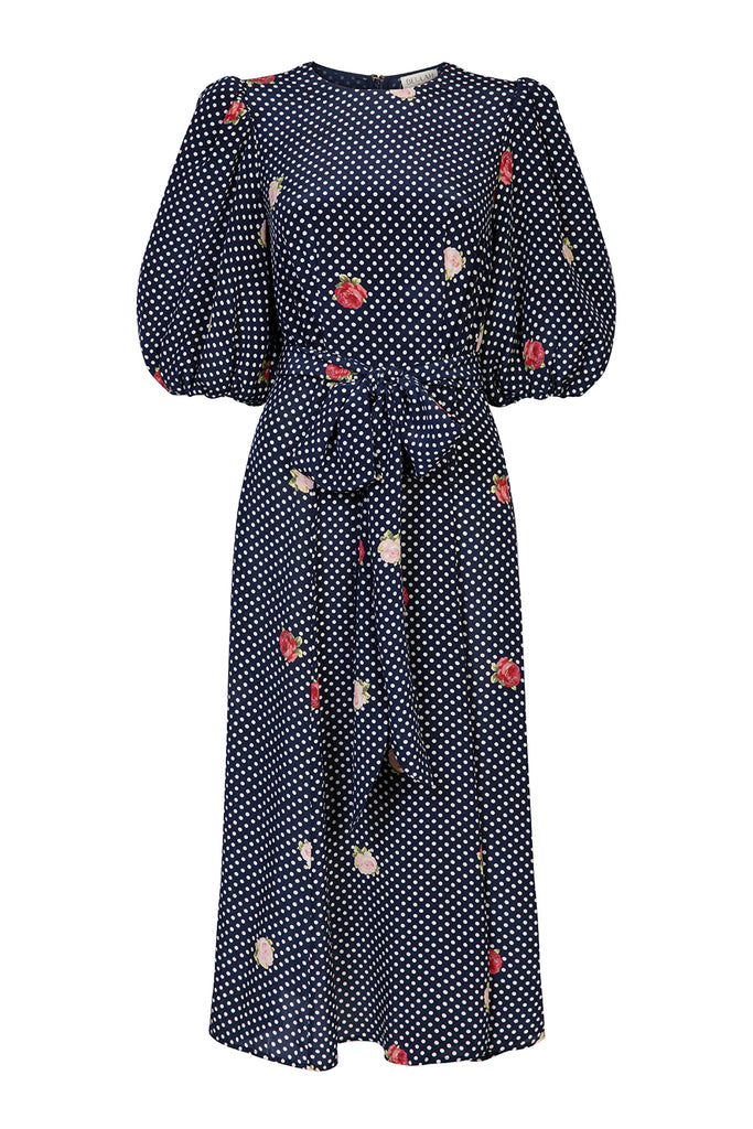 Sienna Floral Dot Dress