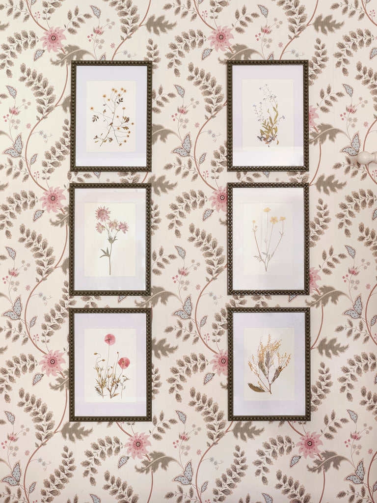 Beulah x Wilder & Wren Pressed Buttercups Print in Bobbin Frame