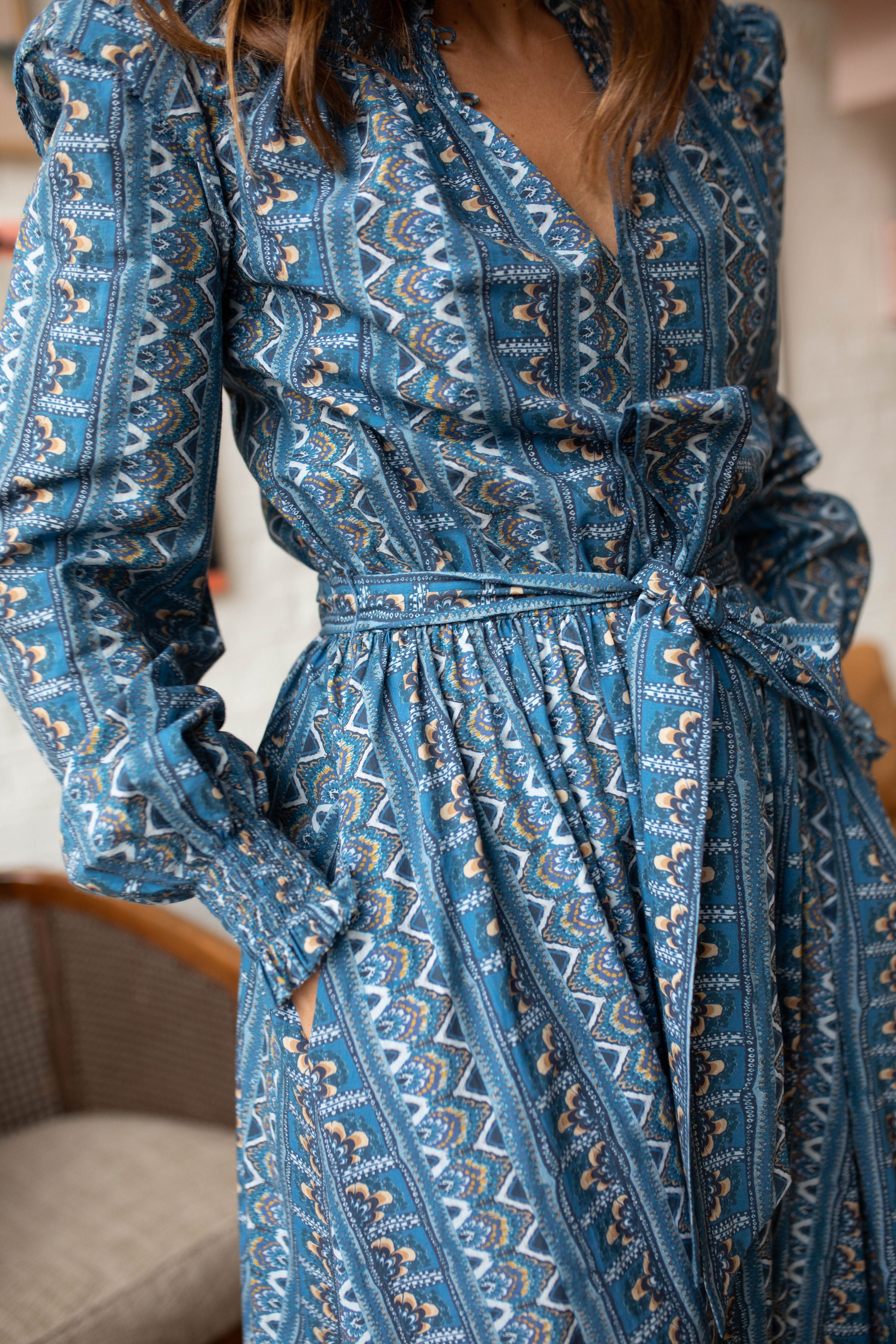 Audrey Peacock Dress