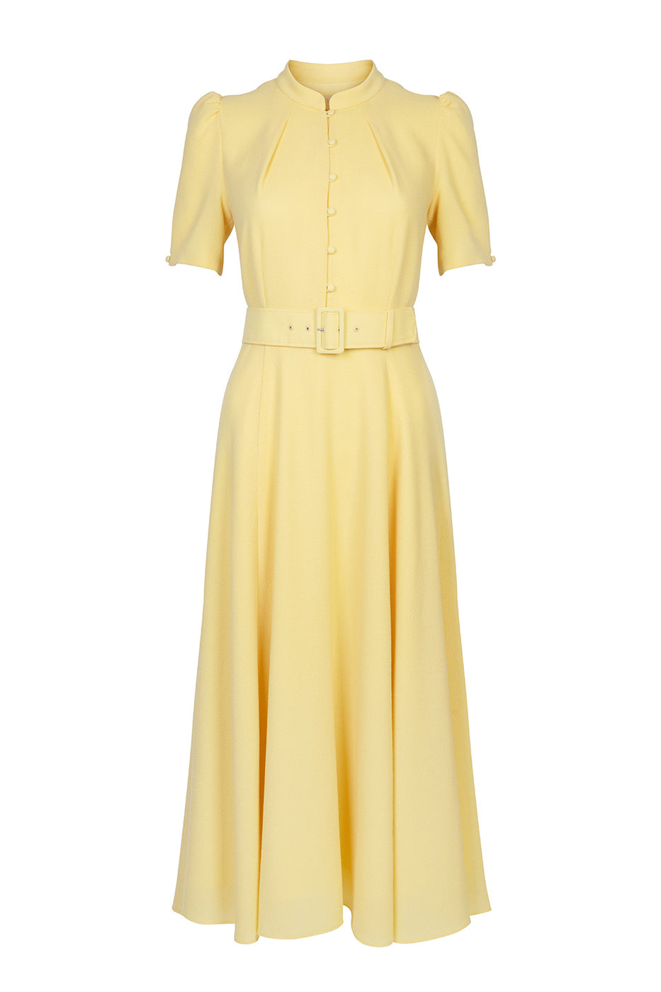 Ahana Lemon Short Sleeve Dress – Beulah London