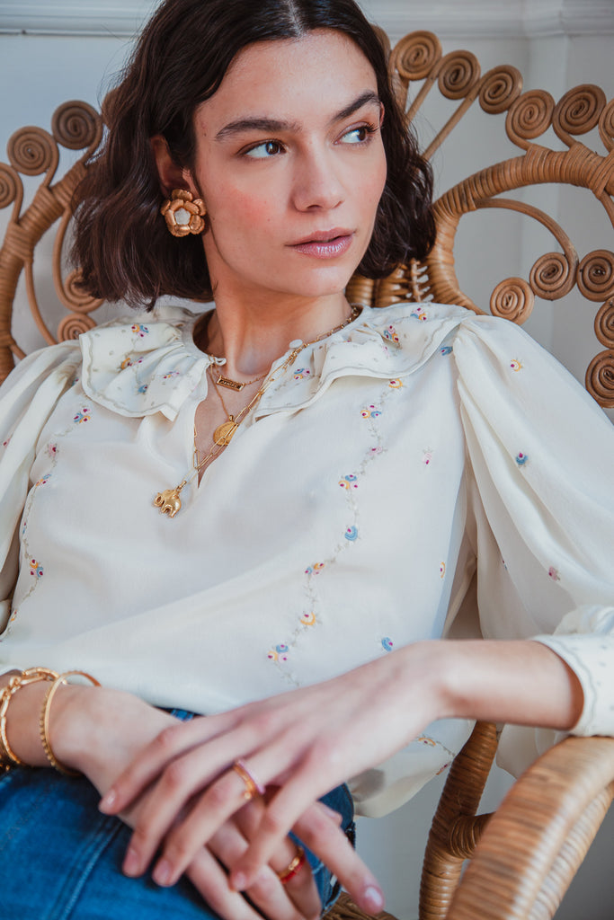 Embroidered Estaa Blouse