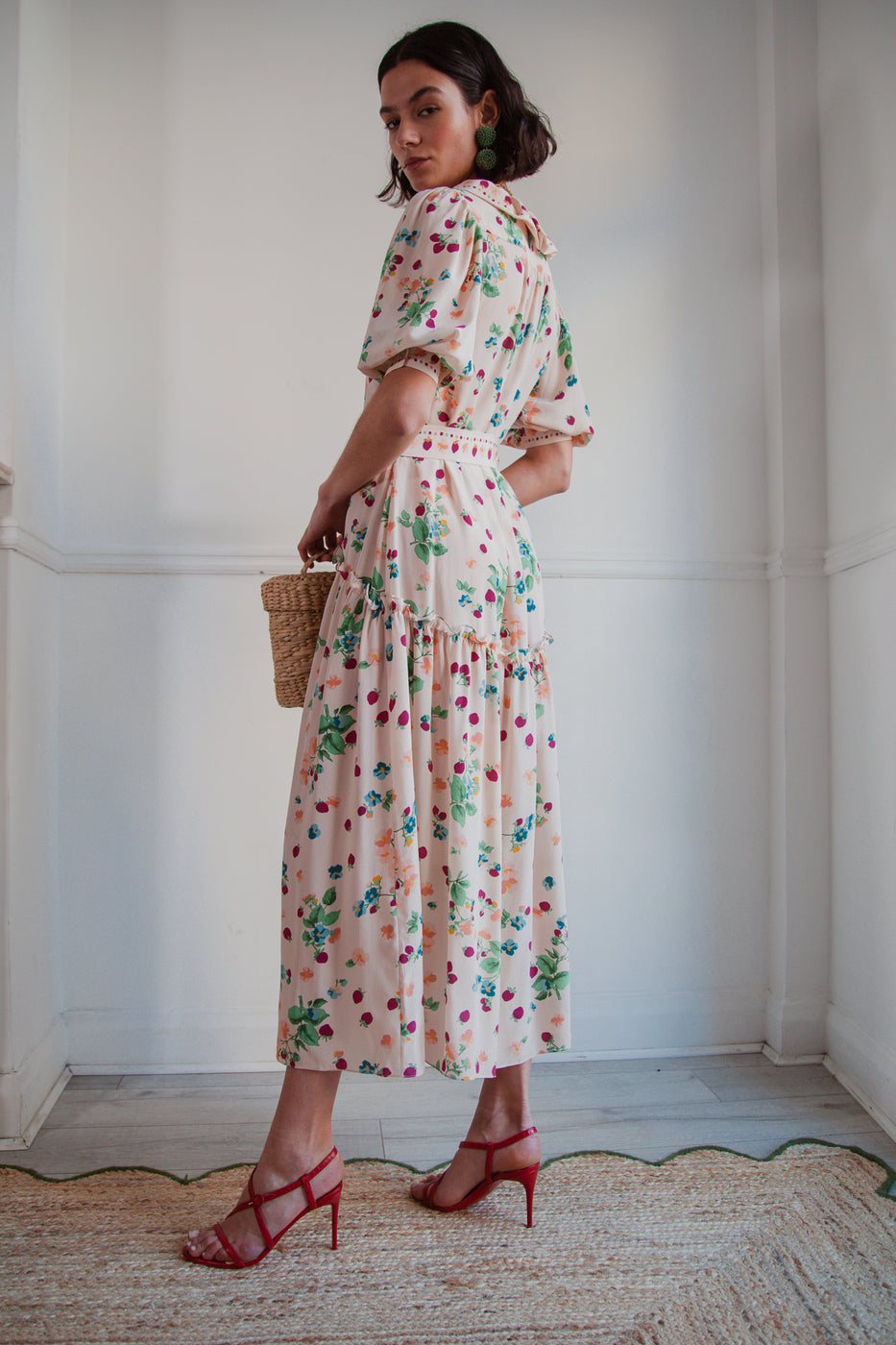 Darsha Strawberry Dress – Beulah London