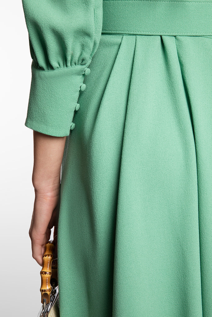 Florentina Pea Green Dress