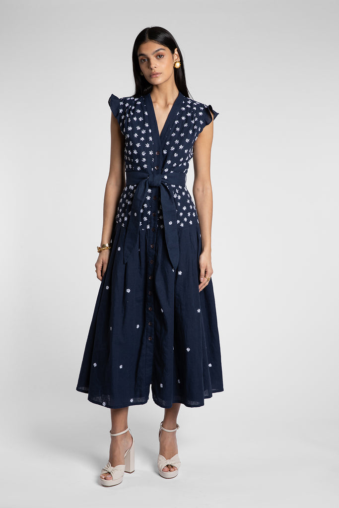 Primrose Navy Dress