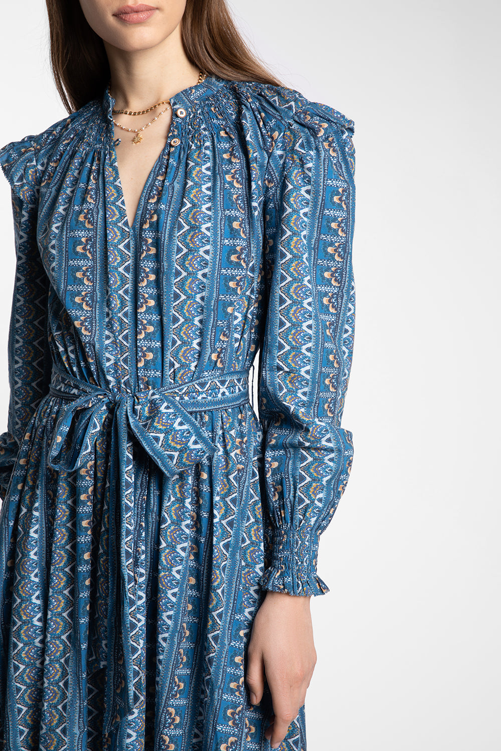 Audrey Peacock Dress