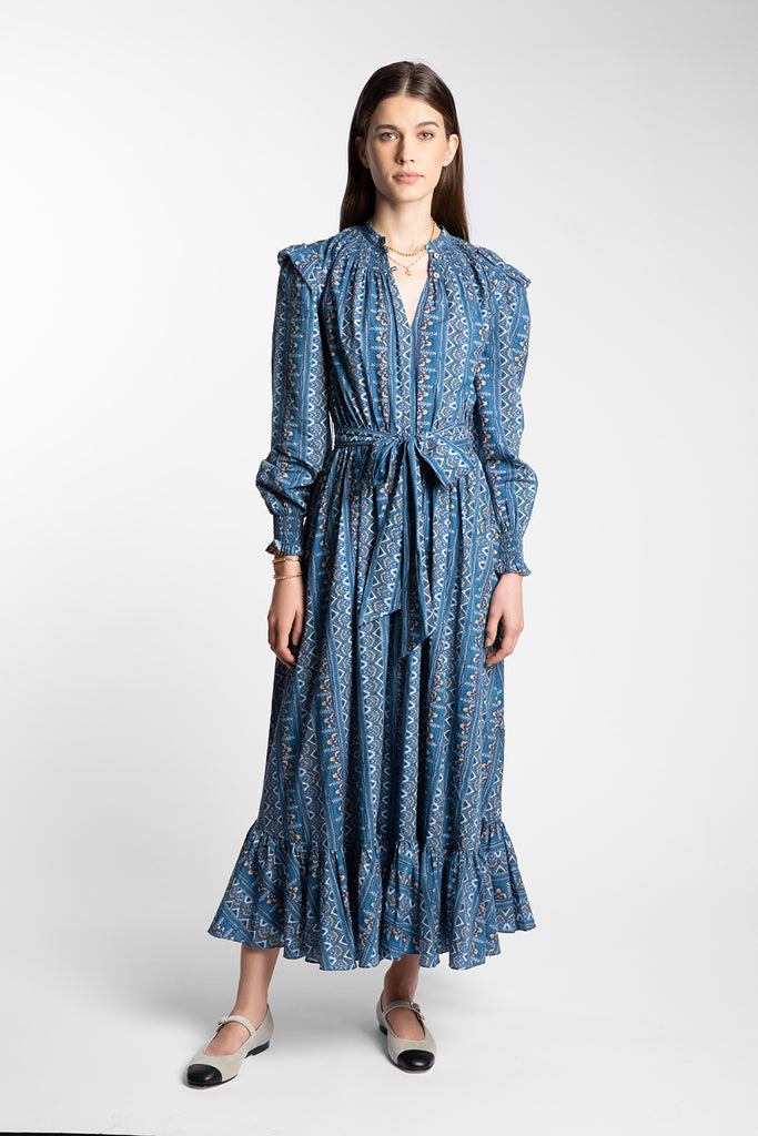 Peacocks store striped dress