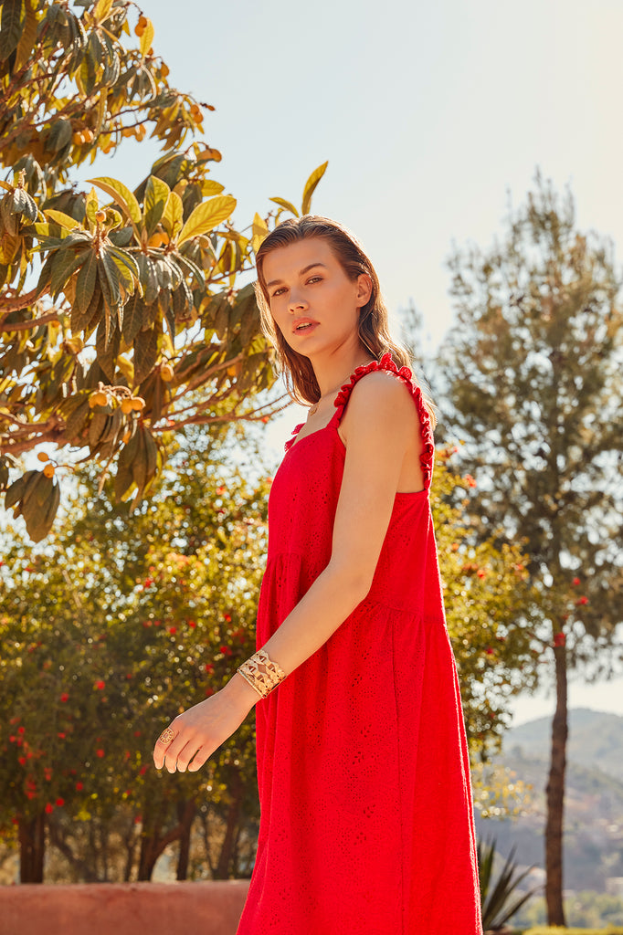 Red Colette Dress