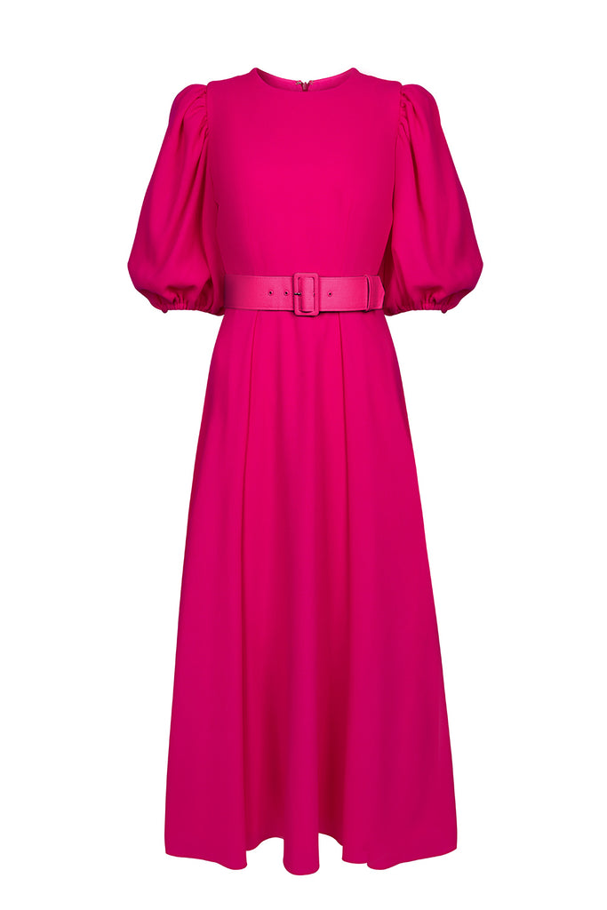 Sienna Hot Pink Dress – Beulah London