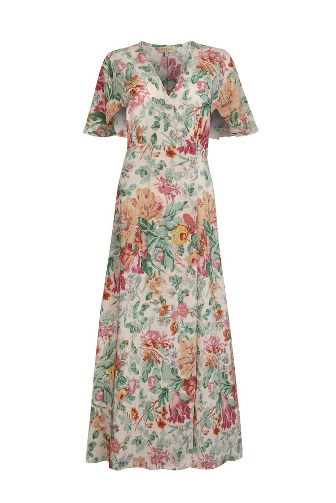 Eva Floral Wrap Dress – Beulah London